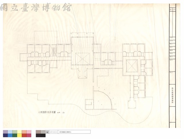 A棟壹層天花平面圖藏品圖，第1張