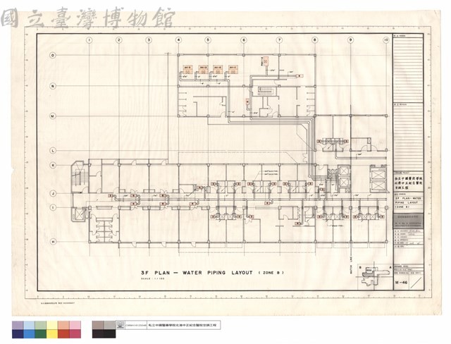 3 F PLAN-WATER PEPING LAYOUT (ZONE B)藏品圖，第1張