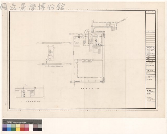 排水.污水系統 壹層.夾層平靣图藏品圖，第1張