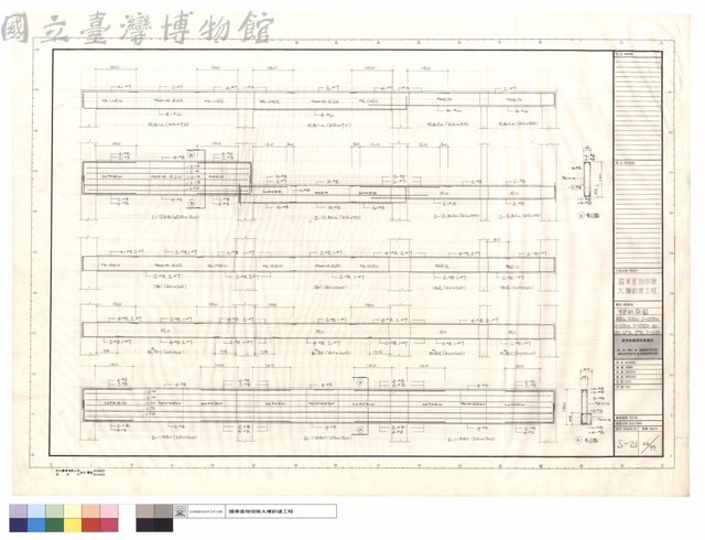 樑配筋圖RB1a,RB2a,2-12EB1a,2-12B1a,2-12B2a,1B1,1B2,B1FLB1,B1FLB2,2-11EB1藏品圖，第1張