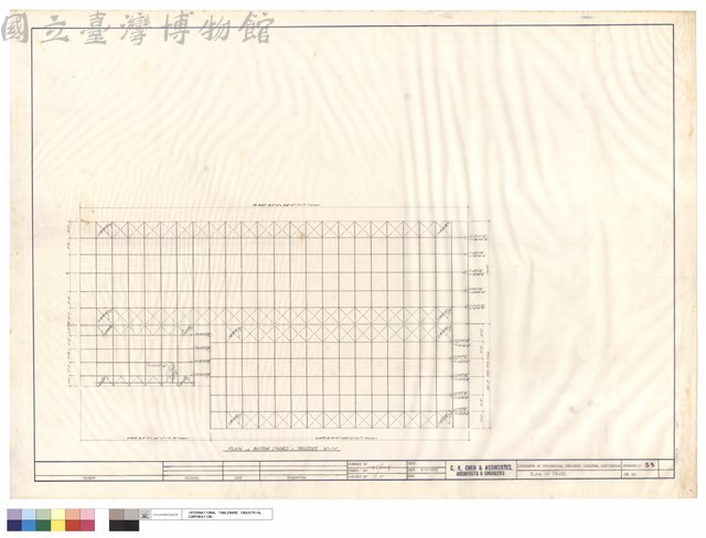 PLAN OF TRUSS藏品圖，第1張