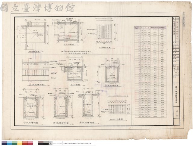 管線槽及陰井詳圖藏品圖，第1張