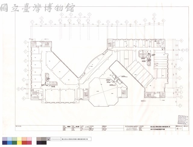 肆樓中央系統監控配置平面圖藏品圖，第1張