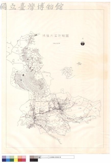 鴻禧大溪地籍圖藏品圖，第1張
