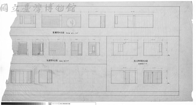 客廳室內、浴廁室內、主人臥室室立面藏品圖，第1張