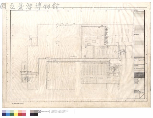 地下層B區給水平面圖藏品圖，第1張