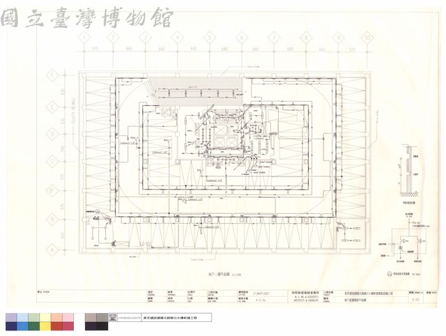 地下貳層電燈平面圖藏品圖，第1張
