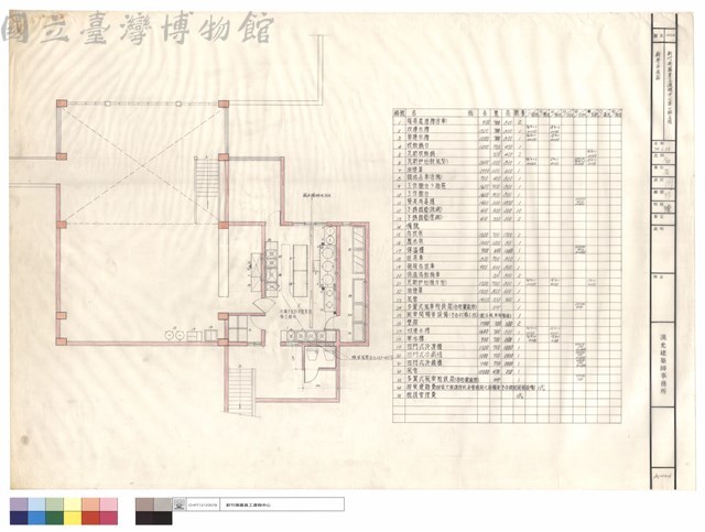 廚房平面圖藏品圖，第1張