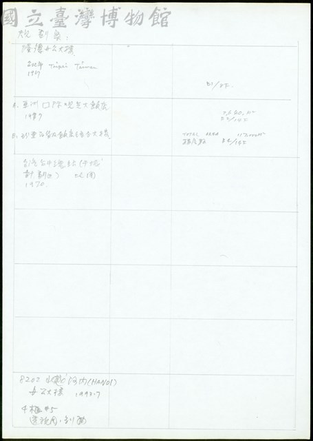(規劃集筆記)藏品圖，第1張