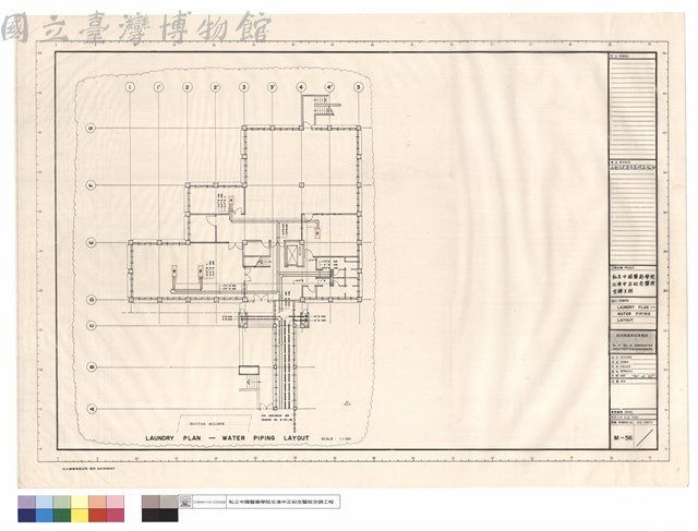 LAUNDRY PLAN-WATER PIPING LAYOUT藏品圖，第1張