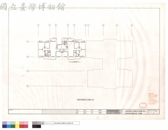 D棟拾至拾參層弱電平面圖藏品圖，第1張