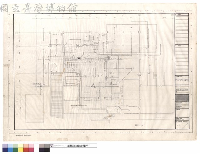 地下壹層C區消防平面圖藏品圖，第1張
