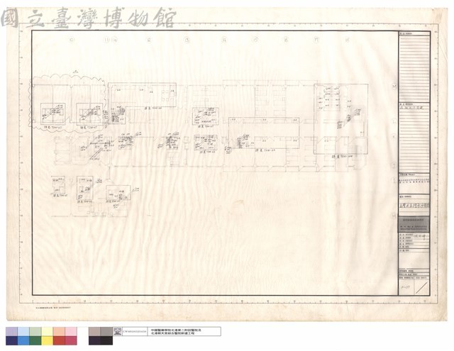 五層A區給水平面圖藏品圖，第1張