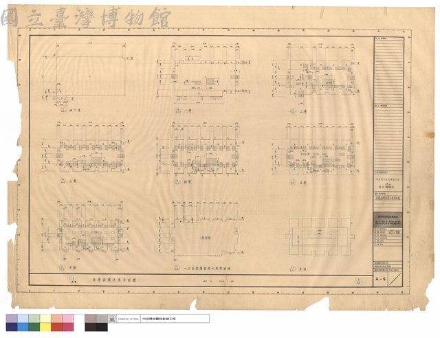 各層面積計算示意平面圖藏品圖，第1張