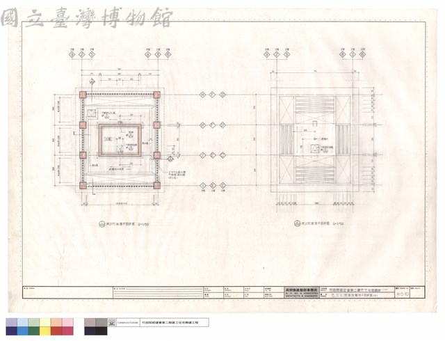 B、D、E棟樓梯、電梯平面詳圖(五)藏品圖，第1張