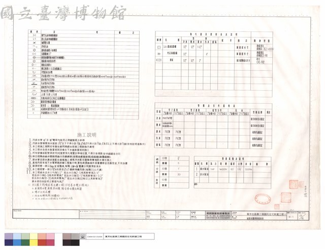 給排水圖例與規格表藏品圖，第1張