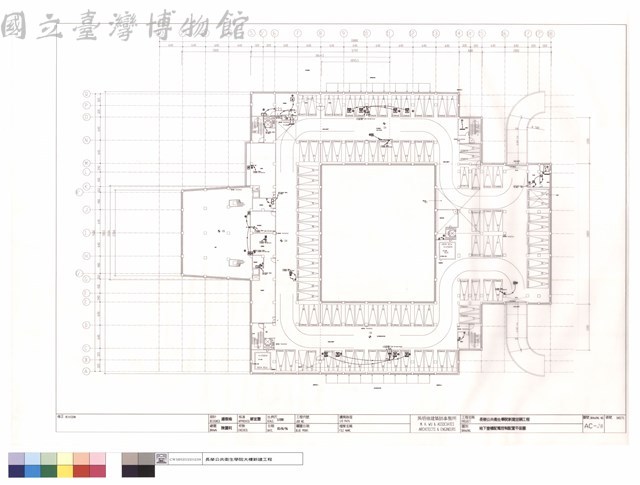 地下壹樓配電控制配置平面圖藏品圖，第1張