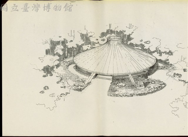 (手繪透視影印)藏品圖，第1張