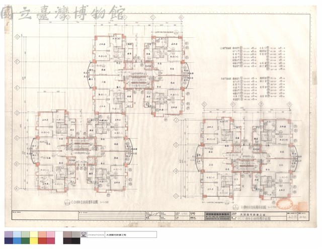 B,C,D棟參至拾陸層平面圖藏品圖，第1張