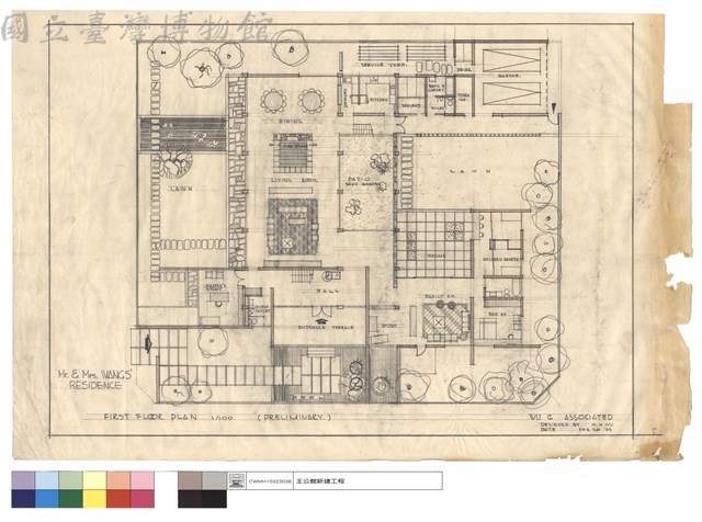 FIRST FLOOR PLAN藏品圖，第1張