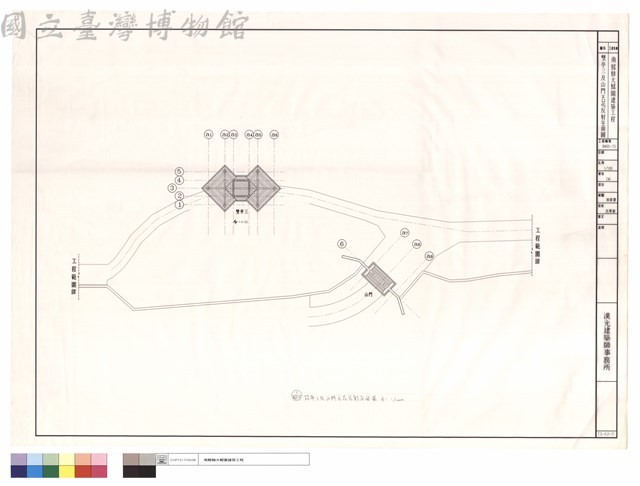 雙亭三及山門天花反射平面圖藏品圖，第1張