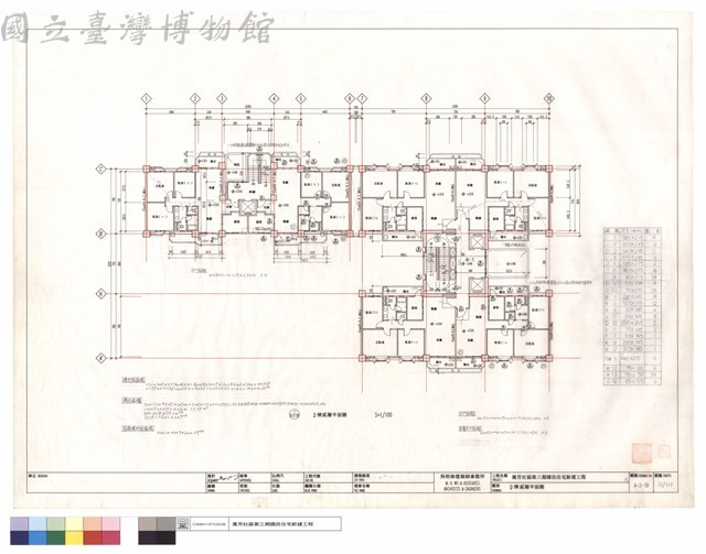 D棟貳層平面圖藏品圖，第1張