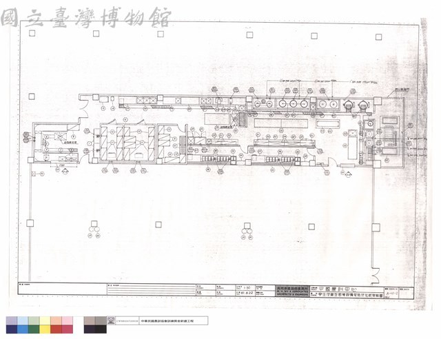 學生及員工廚房設備電氣及瓦斯定點圖藏品圖，第1張