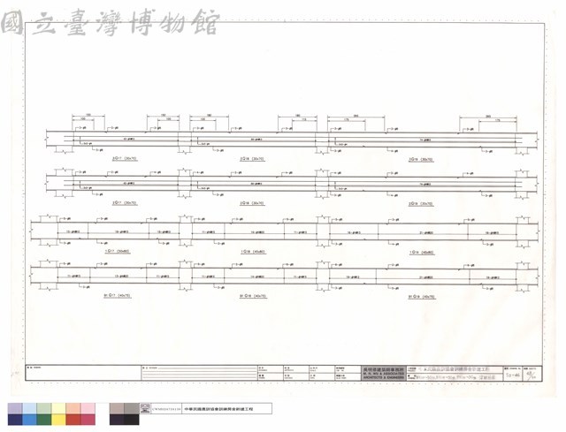 B1G17~3G17,B1G18~3G18,B1G19~3G19梁配筋圖藏品圖，第1張