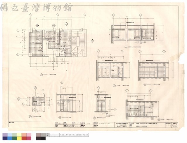 住宿棟二,三樓廁所詳圖藏品圖，第1張