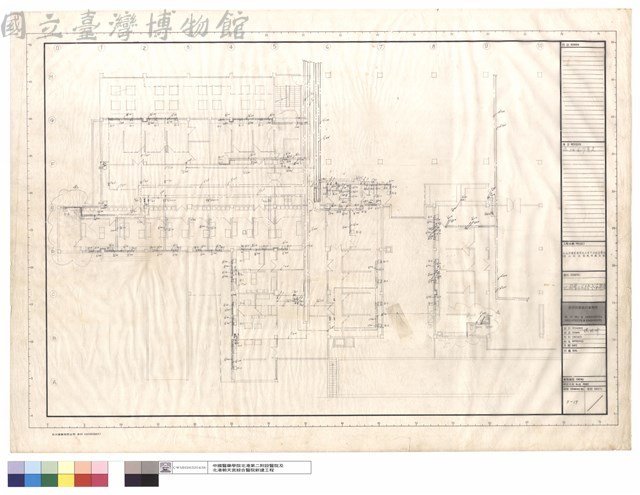地面層C區給水平面圖藏品圖，第1張