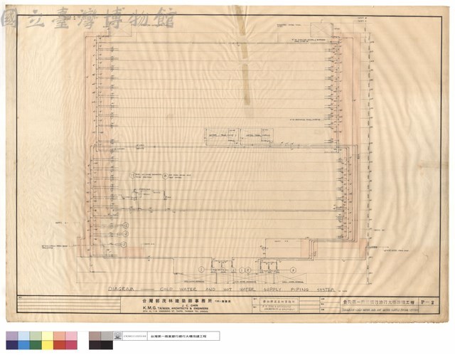 DIAGRAM-COLD WATER AND HOT WATER SUPPLY PIPING SYSTEM藏品圖，第1張