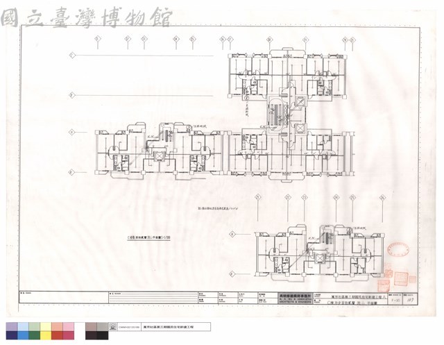 C棟拾壹至拾貳層撒水平面圖藏品圖，第1張