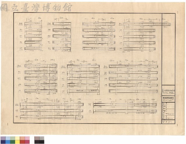 G14-G22,B32a-G33配筋藏品圖，第1張