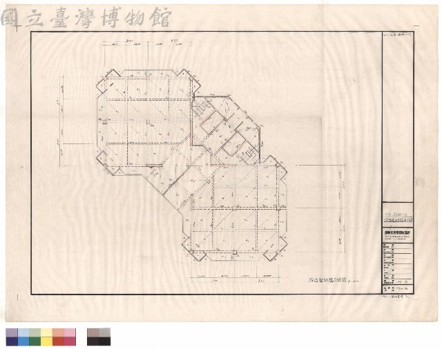 拾伍樓結構平面圖藏品圖，第1張