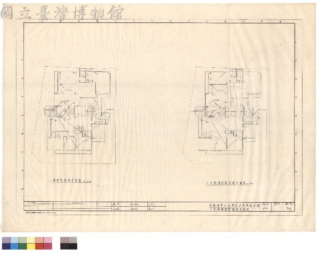 二至陸樓弱電設備平面圖藏品圖，第1張