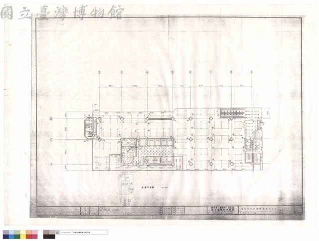 貳層電氣設備工程平面圖藏品圖，第1張