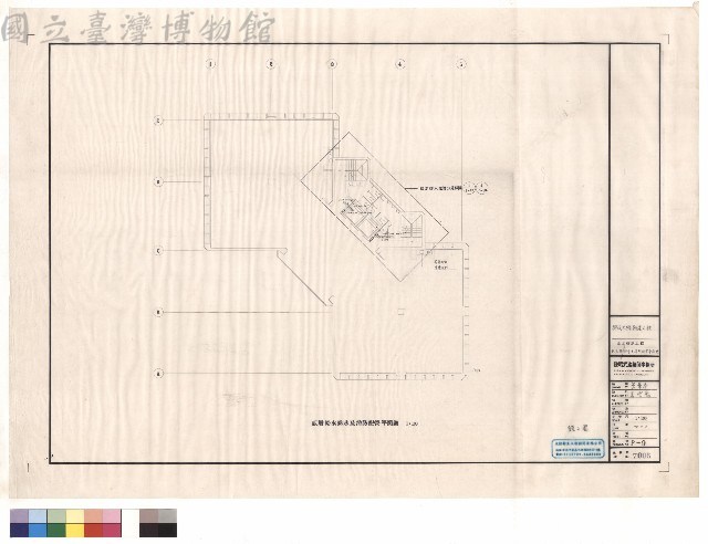 貳層給水排水及消防配管平面圖藏品圖，第1張