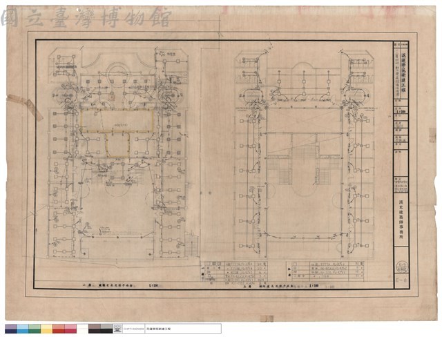一、二層照明、動力電氣設備平面圖藏品圖，第1張