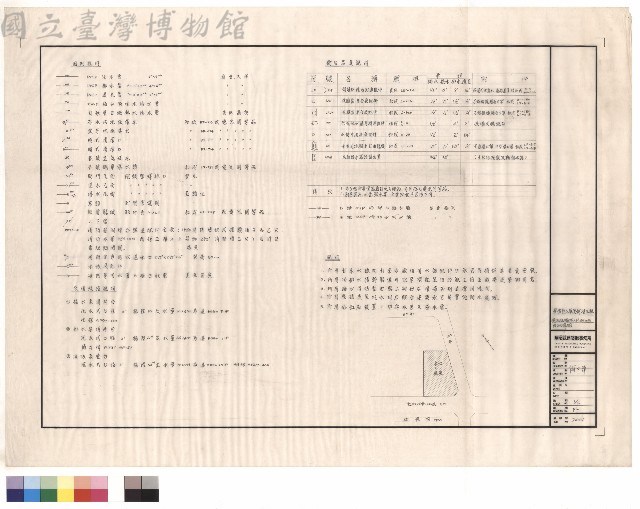 衛生設備圖例、說明及配置圖藏品圖，第1張