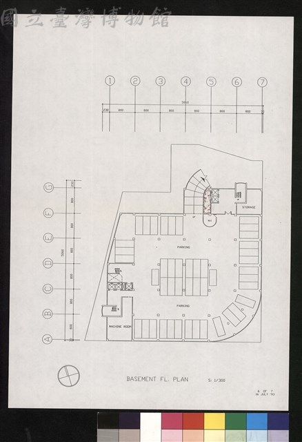 BASEMENT FL. PLAN,6 OF 7藏品圖，第1張