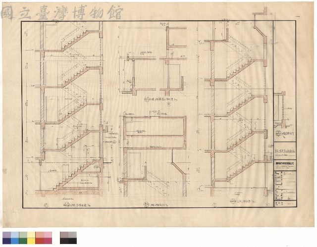 A、B、EF梯剖面藏品圖，第1張
