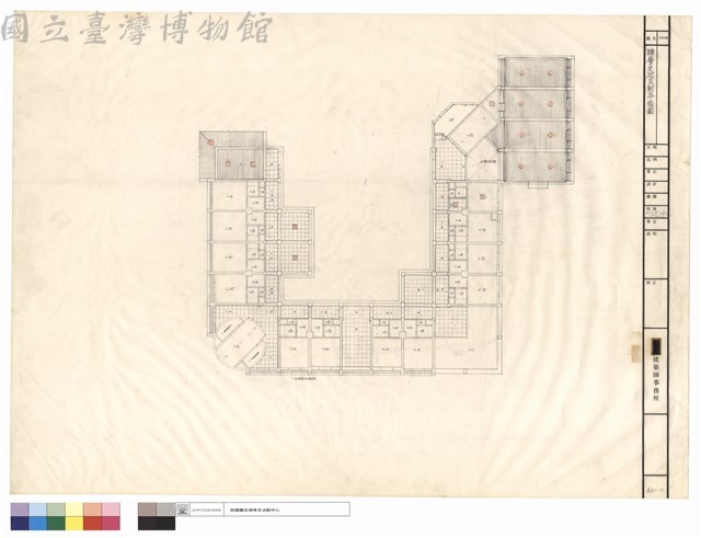 肆層天花反射平面圖藏品圖，第1張