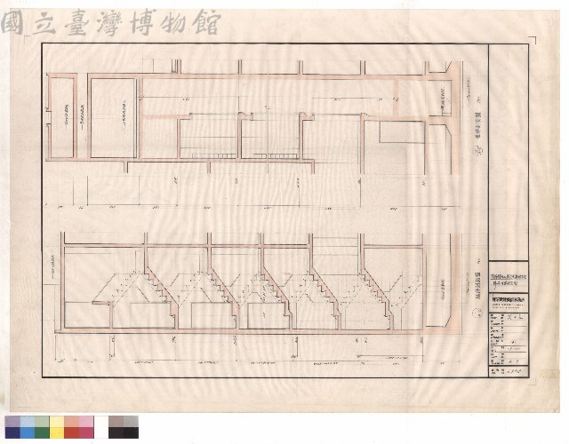 樓梯.電梯剖面圖藏品圖，第1張