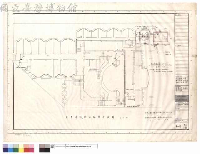 壹層消防給水配管平面圖藏品圖，第1張