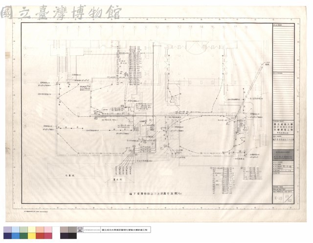 地下壹層幹線動力平面圖藏品圖，第1張