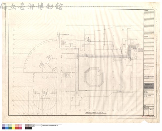 學員宿舍地下壹樓空調水管配管變更工程平面圖藏品圖，第1張