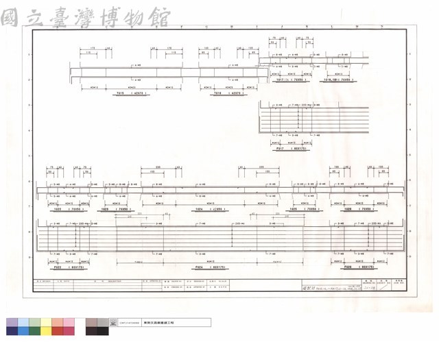 梁配筋TG15,16,1~FG17,22~26,1G17A,18A,1G18,23,25藏品圖，第1張