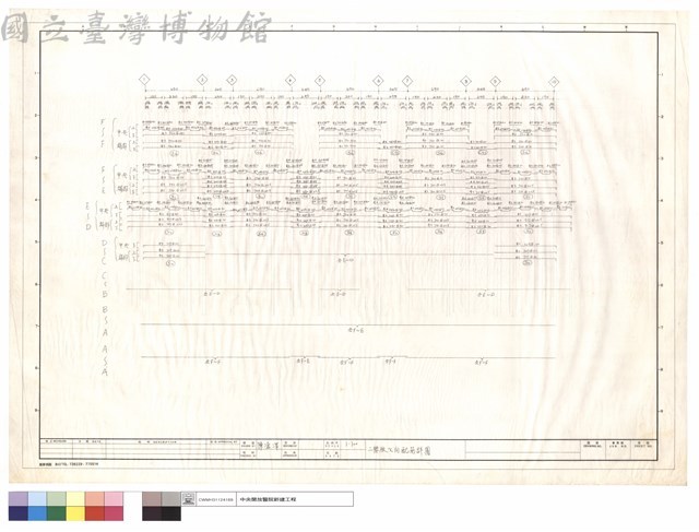 二樓版X向配筋詳圖藏品圖，第1張
