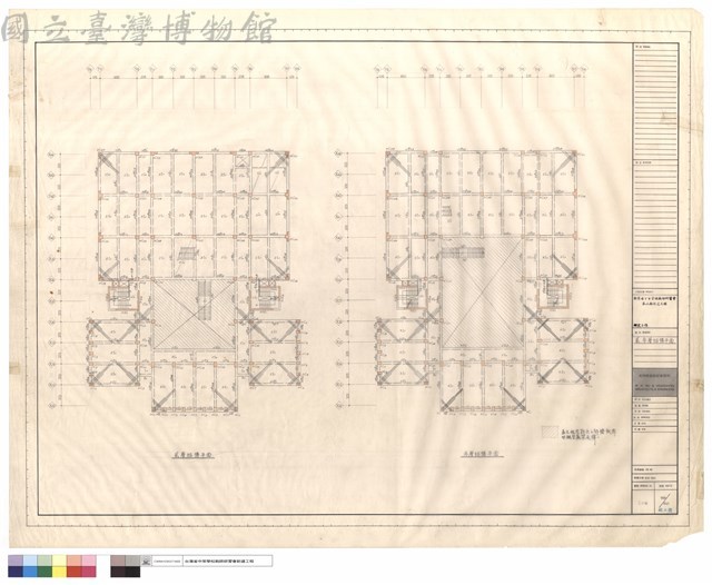 貳.参層結構平面藏品圖，第1張