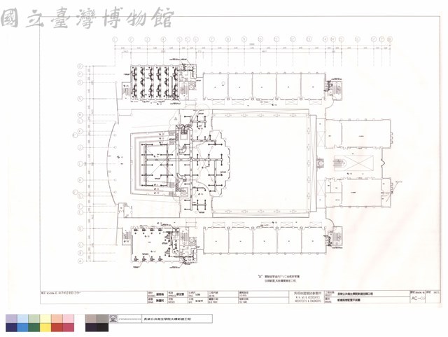 貳樓風管配置平面圖藏品圖，第1張